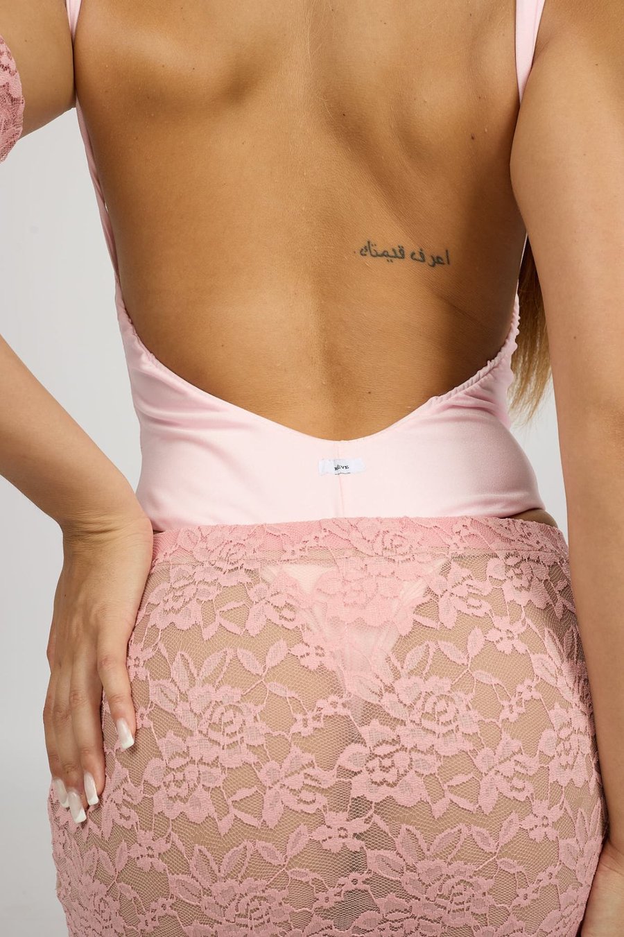 Body Icona — Rosa — vista alternativa RêveStudio